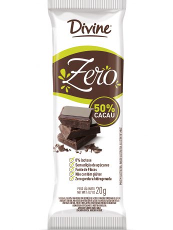 Divine cero 20g chocolate negro 50% cacao